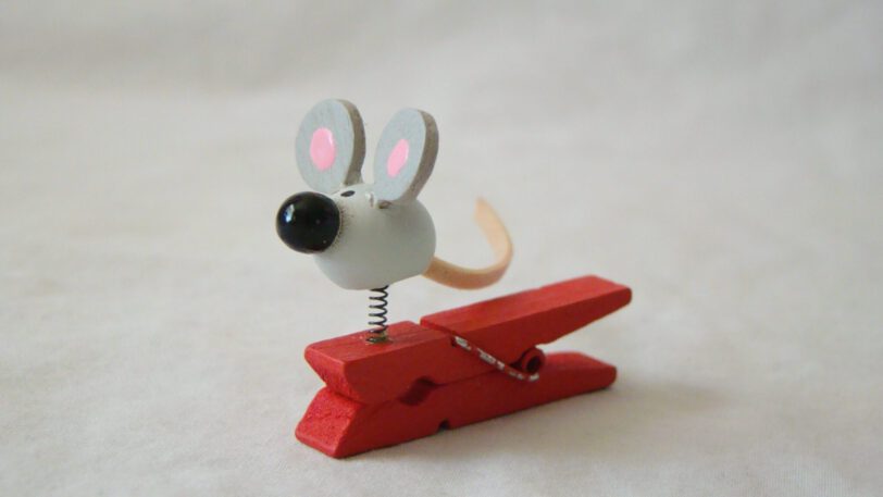Knijper mini muis - Afbeelding 3
