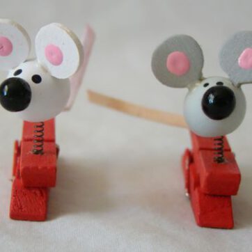 Knijper mini muis