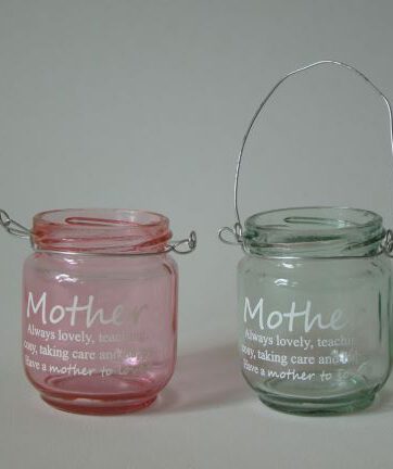 Waxinelichthouder Moeder