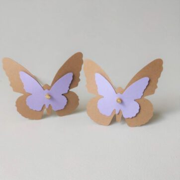 Vlinder op stok