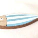 Hanger vis hout - Afbeelding 4