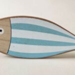 Hanger vis hout - Afbeelding 2