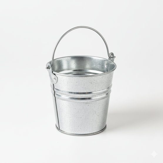 Emmer metaal met hengsel, verschillende maten en kleuren - Afbeelding 9